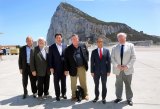 Deputy Chief Minister, Dr Joseph Garcia, was at the airport yesterday to welcome US Congressmen to Gibraltar.